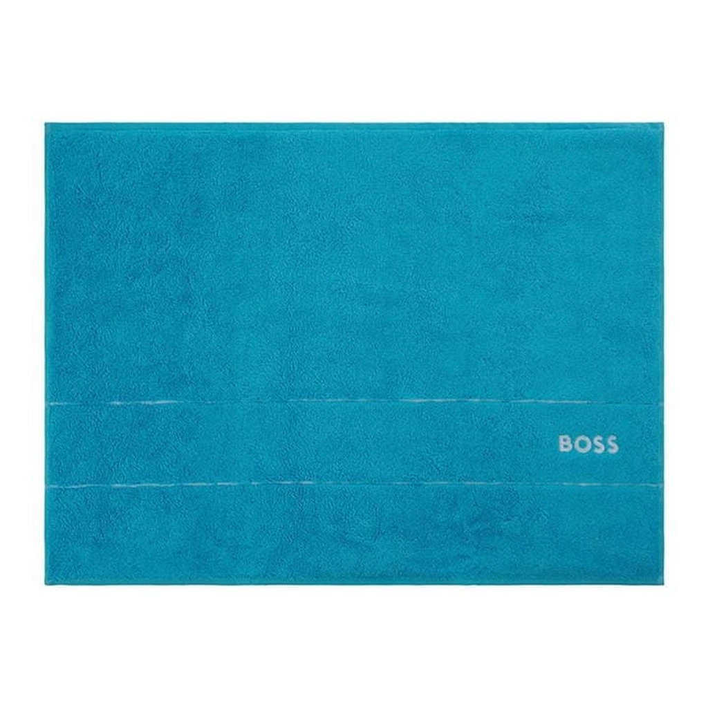Hugo Boss Plain Bath Mat - Blue